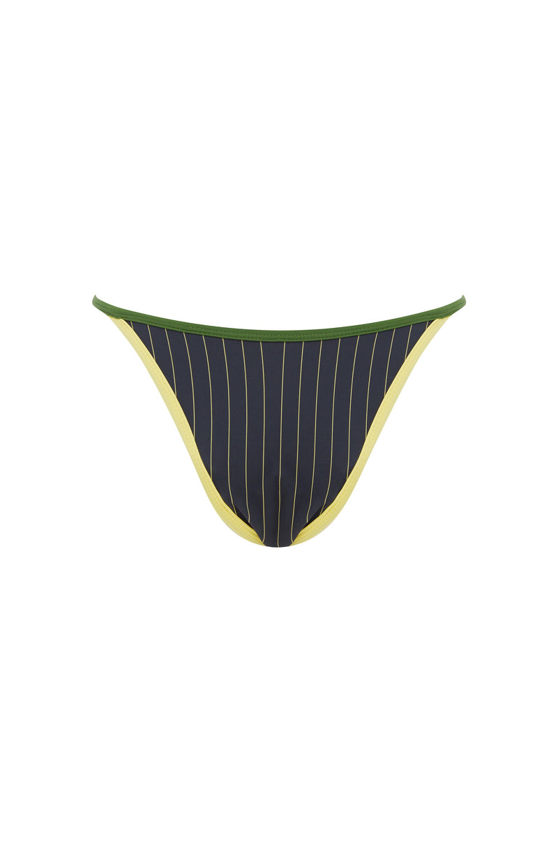 Lola Bikini Bottom | Pinstripe