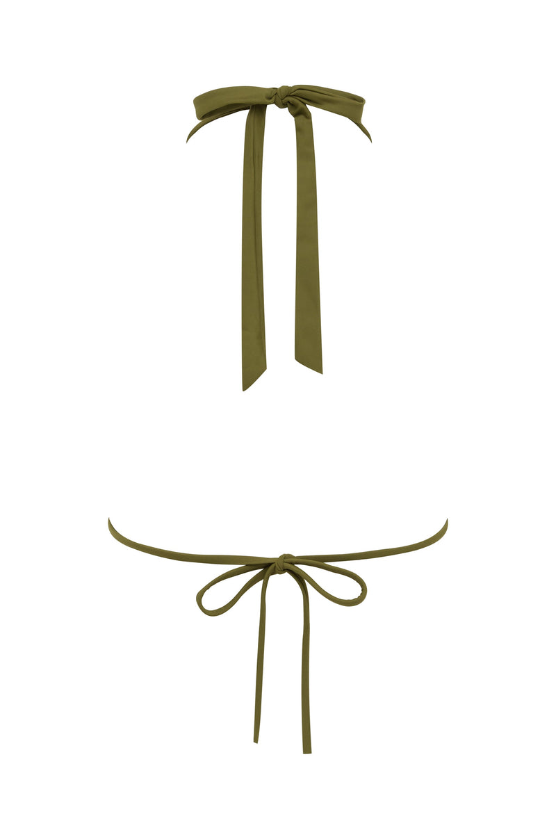 Bella Bikini Top | Forest