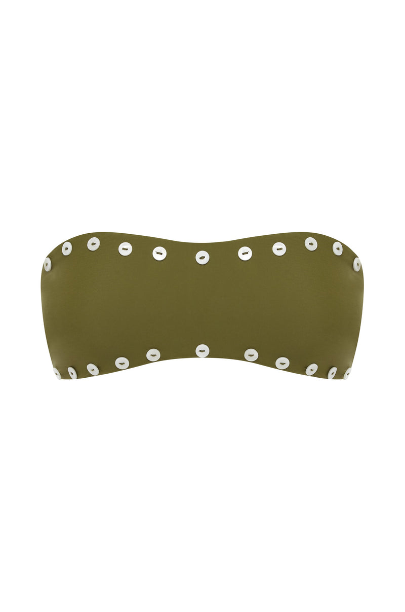 Fifi Bikini Top | Forest