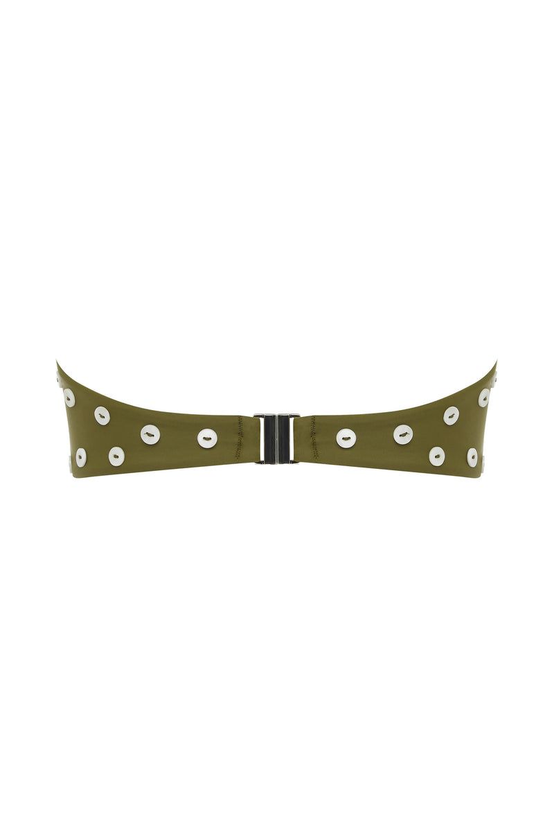 Fifi Bikini Top | Forest