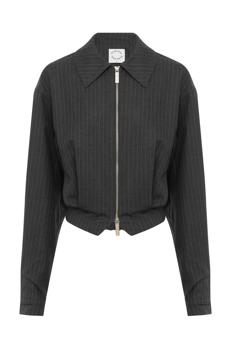 Fred Jacket | Pinstripe