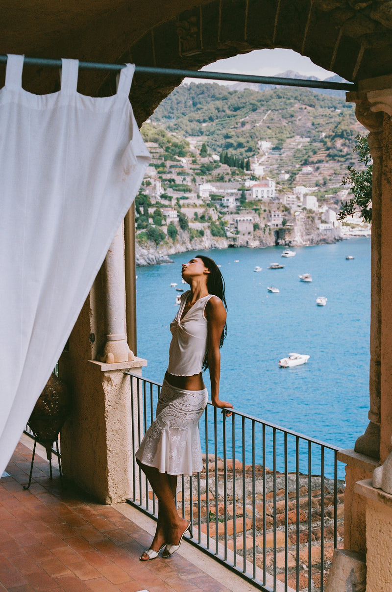 Grace Skirt | White