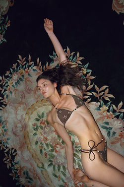 Juni Bikini Bottom | Brown Bloom