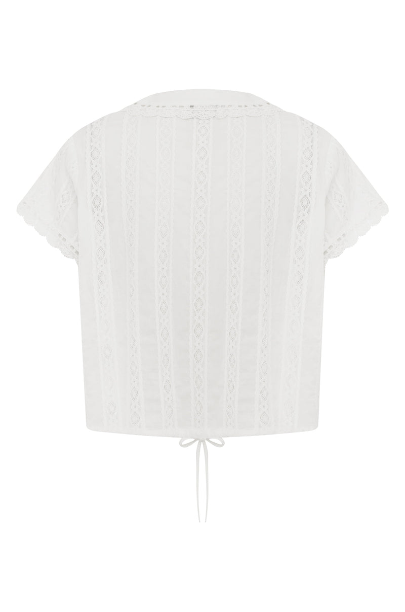 Perry Top | White