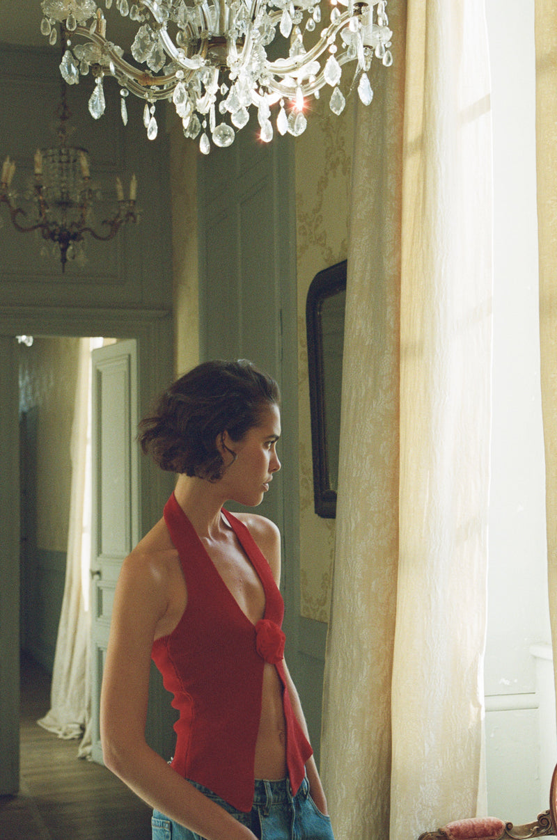 Rose Top | Red