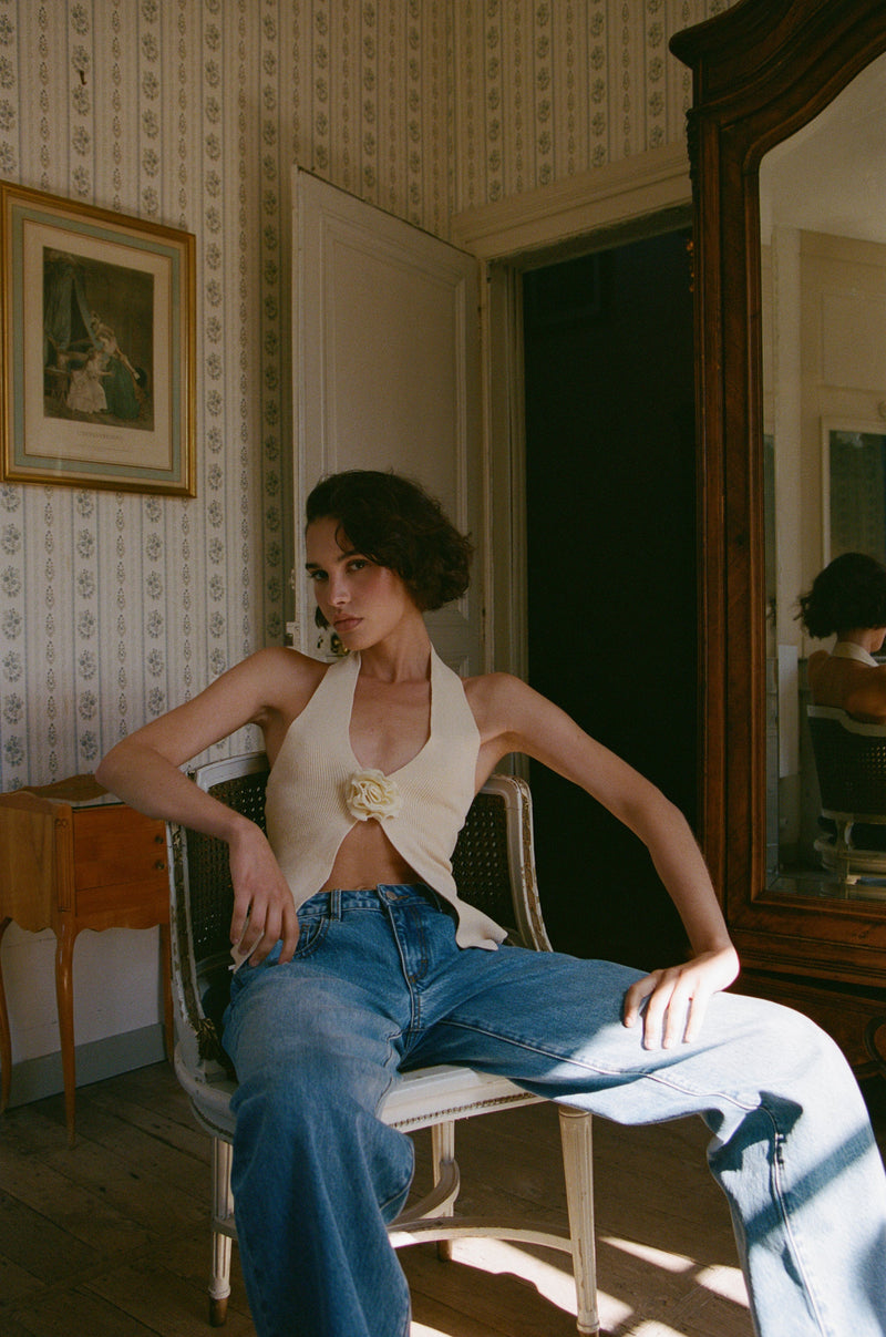 Rose Top | Yellow